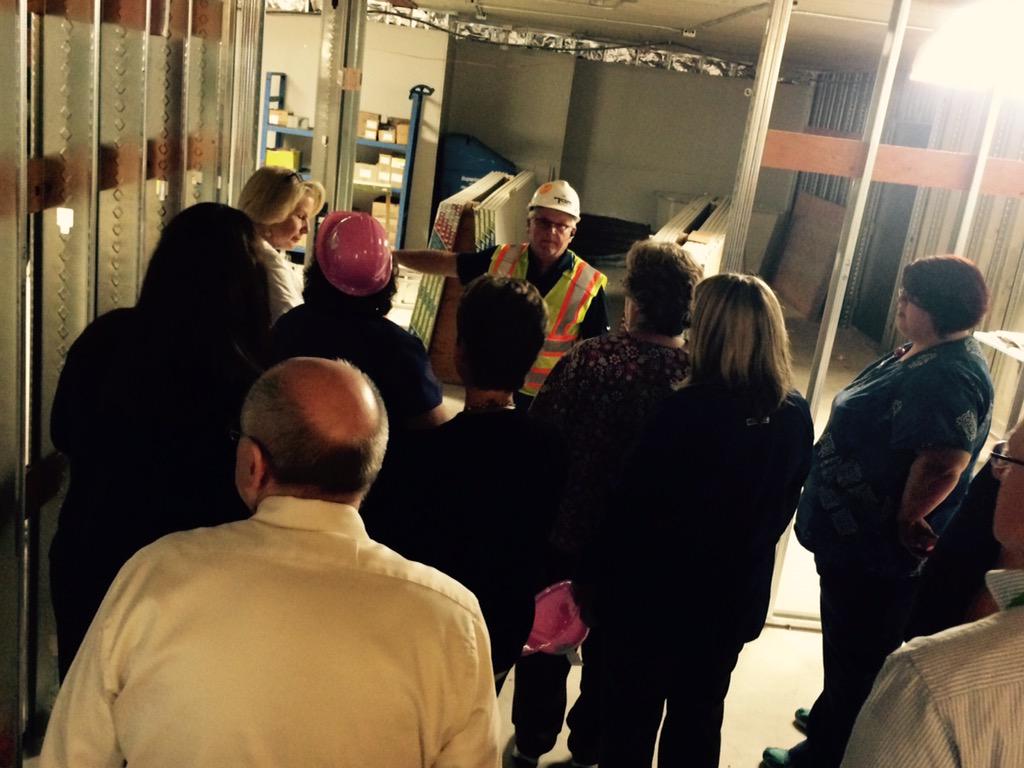 CSM_Group's tweet photo. Tour is underway @AllegianceHlth in Jackson http://t.co/c35x6egvMj