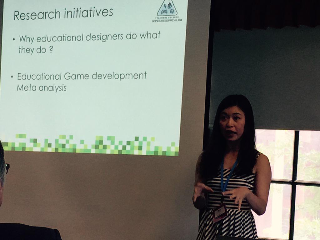 CharlotteWeitze's tweet photo. Development of educational games, how early are instructors invited into the process - too late, Shu-Yi Hsu  #gls11 http://t.co/F1LVlpCRFt