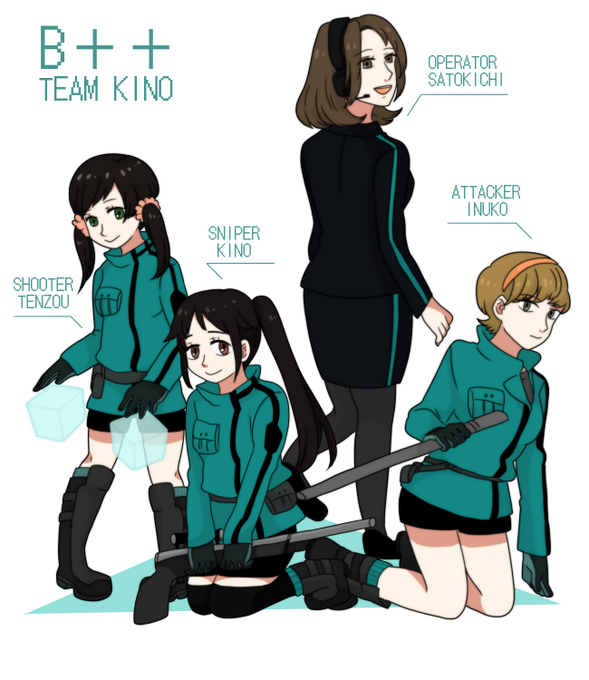 Rtした人を自分のイメージだけでボーダー隊員化したいのtwitterイラスト検索結果