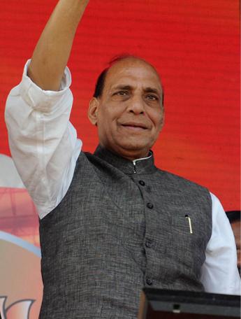 Happy birthday Mr . Rajnath Singh 