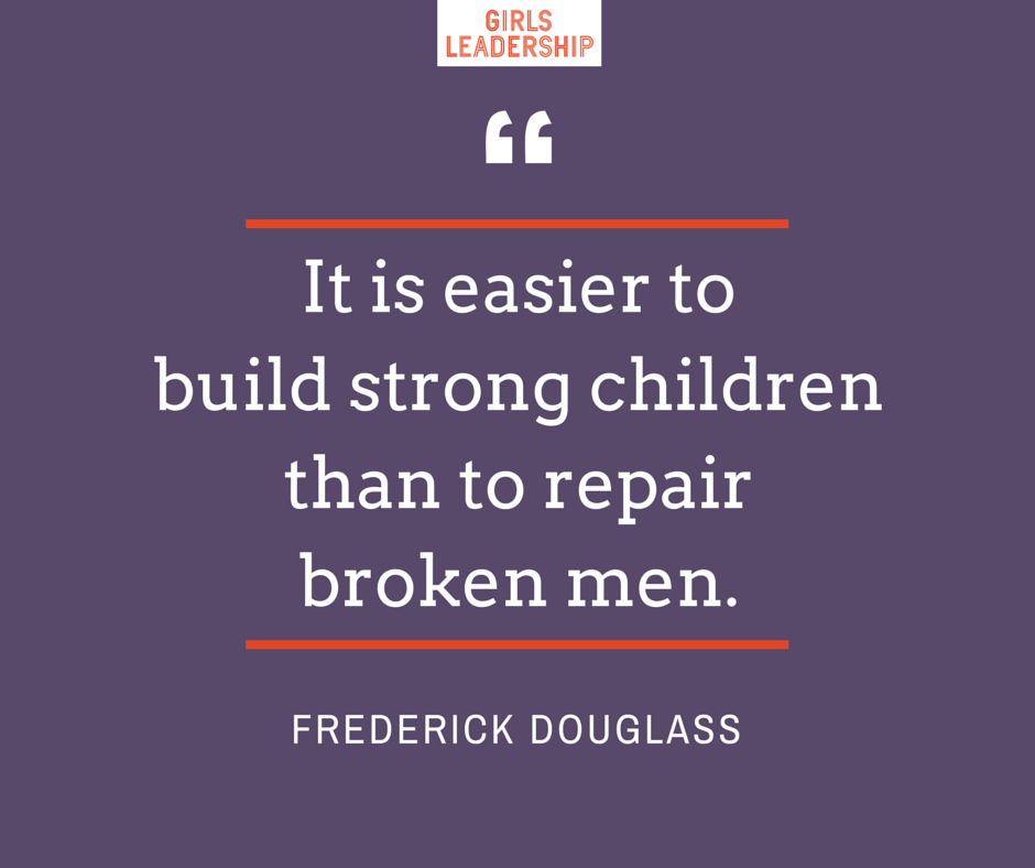 MarloThomas's tweet photo. Start from the beginning and you will see a much greater impact. @girlsleadership http://t.co/Kf5CJxqVVY