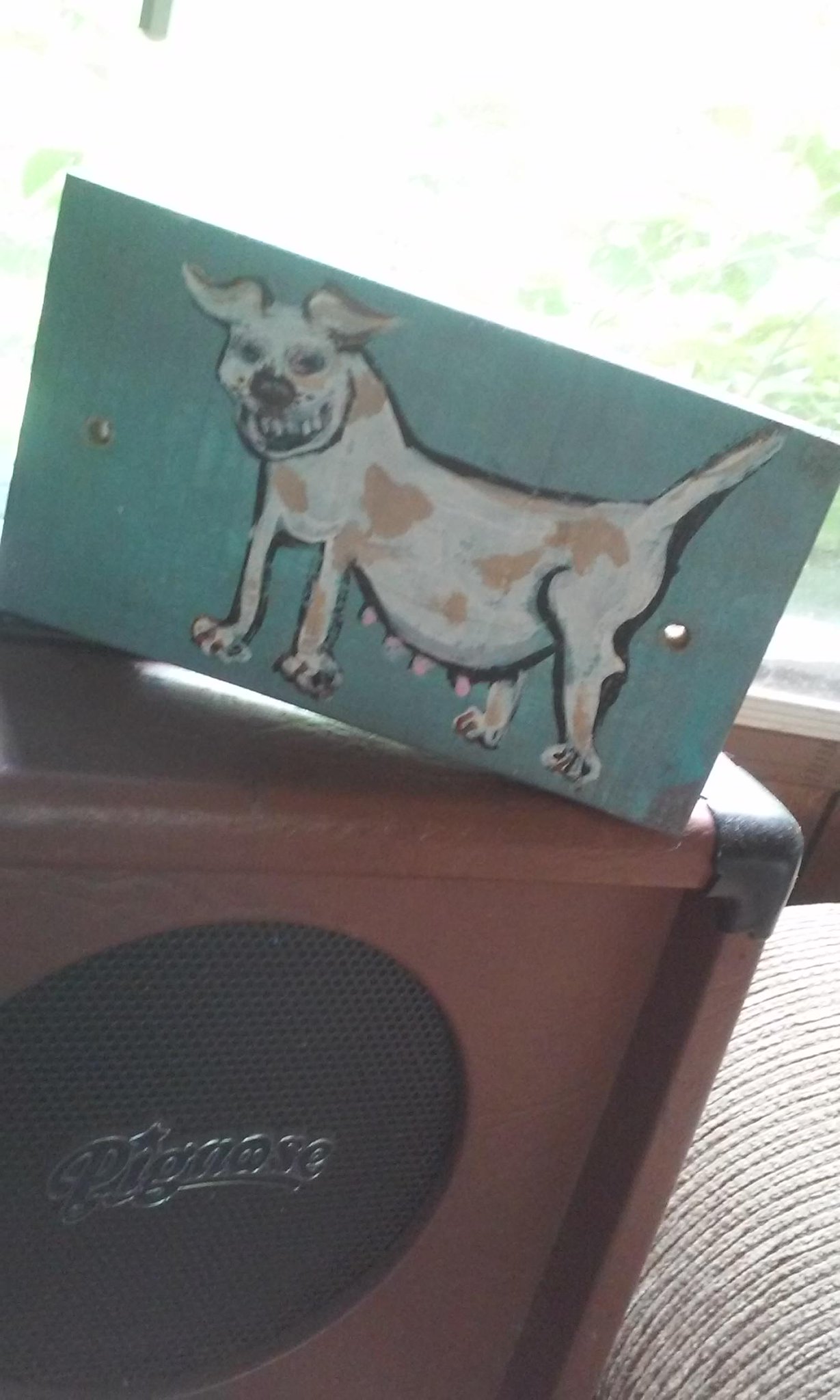 David Hockney,Happy Birthday to  one of my paintings,I hope you like it. 