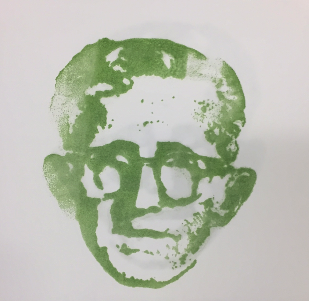 LivingInkTech's tweet photo. Algae ink that grows into a face! #algae #creative #innovation #startup #sustainability #ecotech http://t.co/EXhK2IIX38