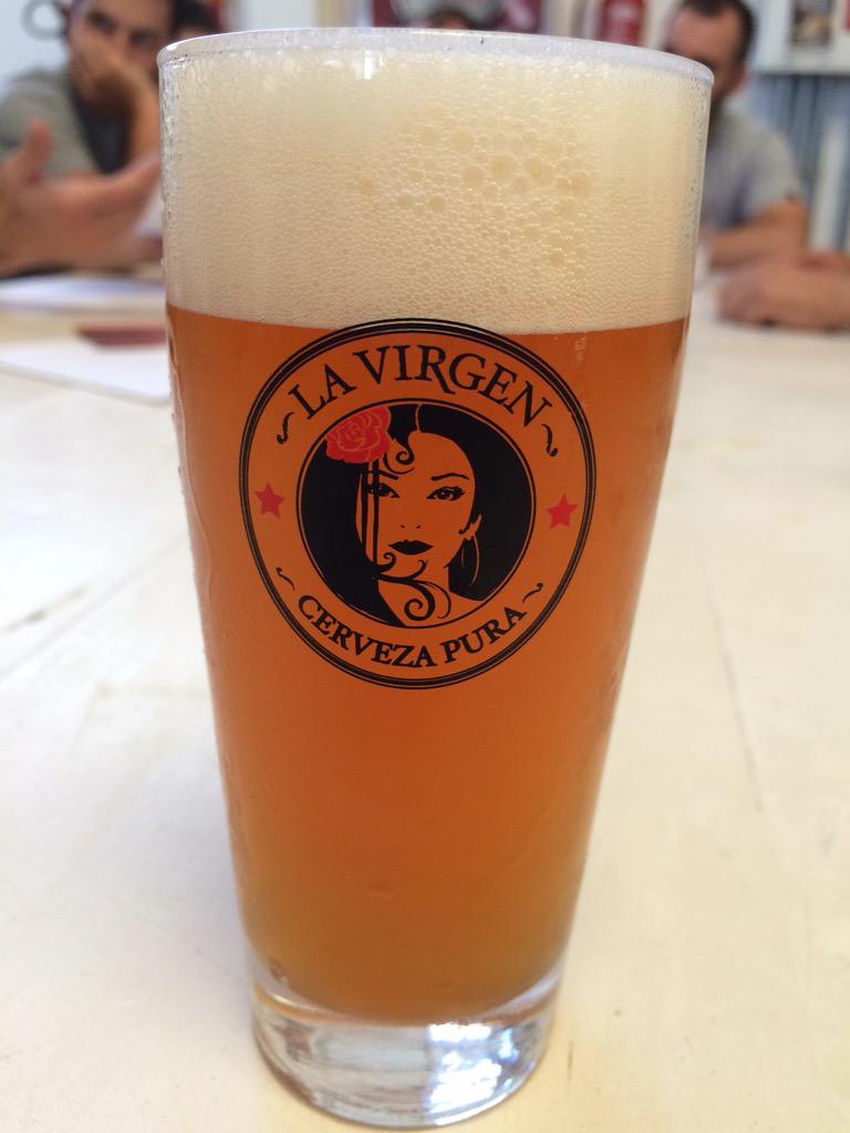 CervezaLaVirgen's tweet photo. Atencion! Hoy presentamos nueva edición limitada #Cañonera. Una session IPA 4.2%Alc y 70IBUs. Solo en la fabrica ;) http://t.co/ouZSsoPoOq