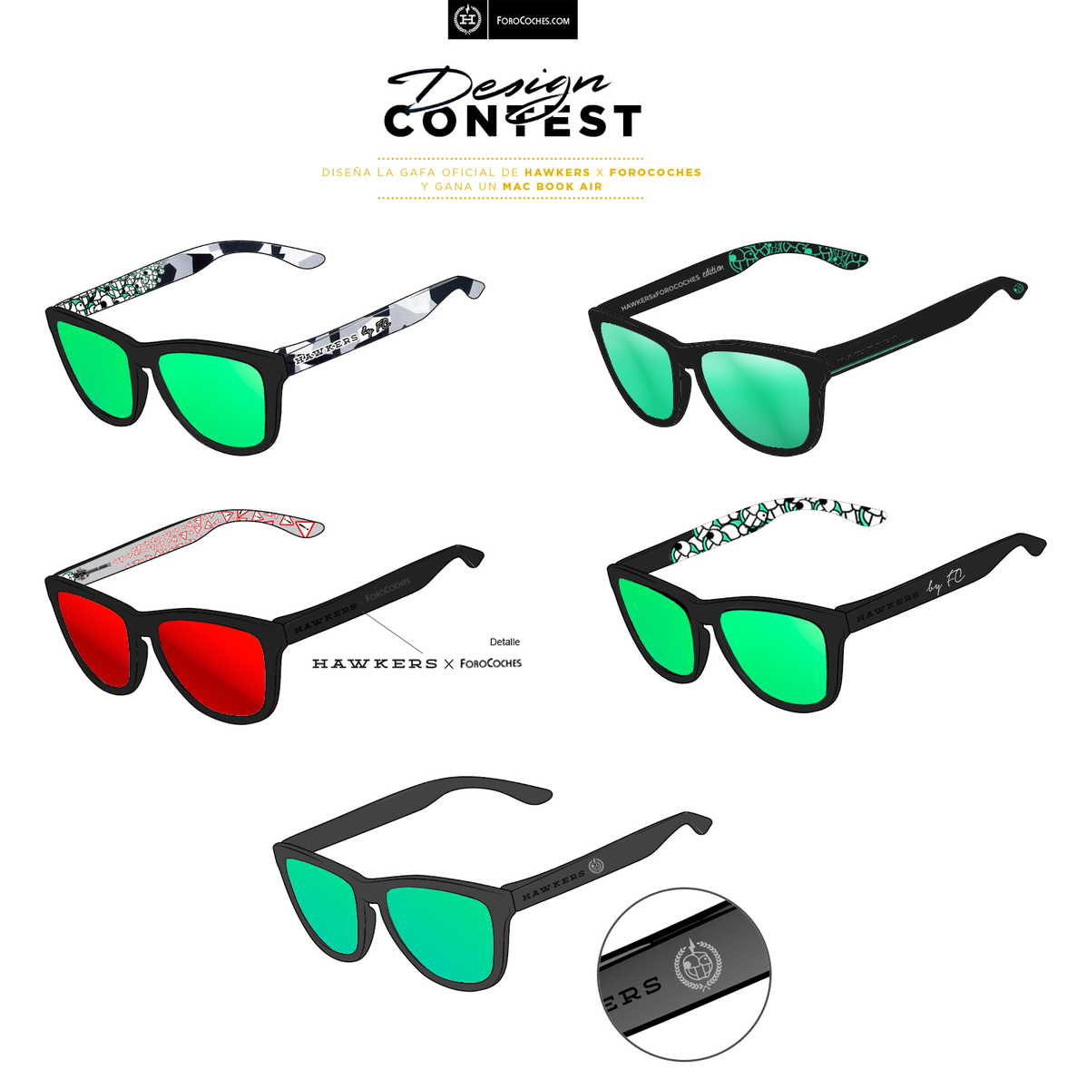 forocoches's tweet photo. Gafas Forococheras ¡ VOTA tus @HawkersCo ! Votación Final #Hawkersxforocoches http://t.co/bnFWz2oA4u http://t.co/aNgg0ty7Qk