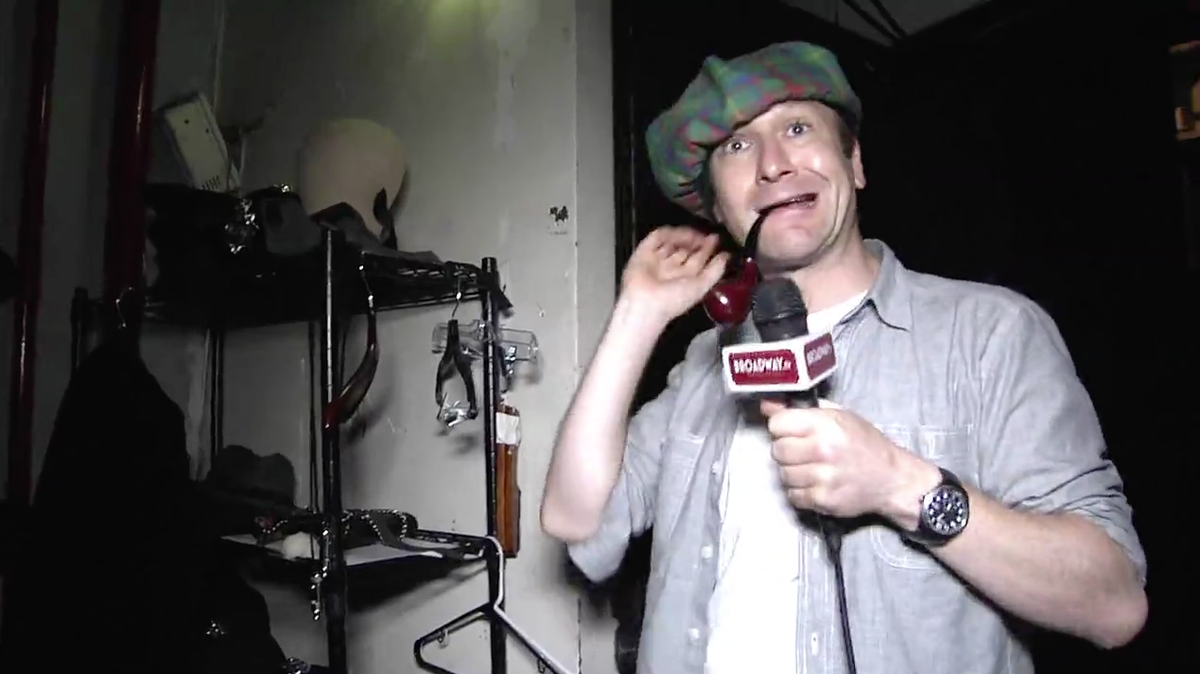 BroadwayTeeVee's tweet photo. #Video | Watch Exclusive @39StepsNY Back Stage Tour! See here: http://t.co/wC7n0yUOxH http://t.co/iUtVqf20Ua