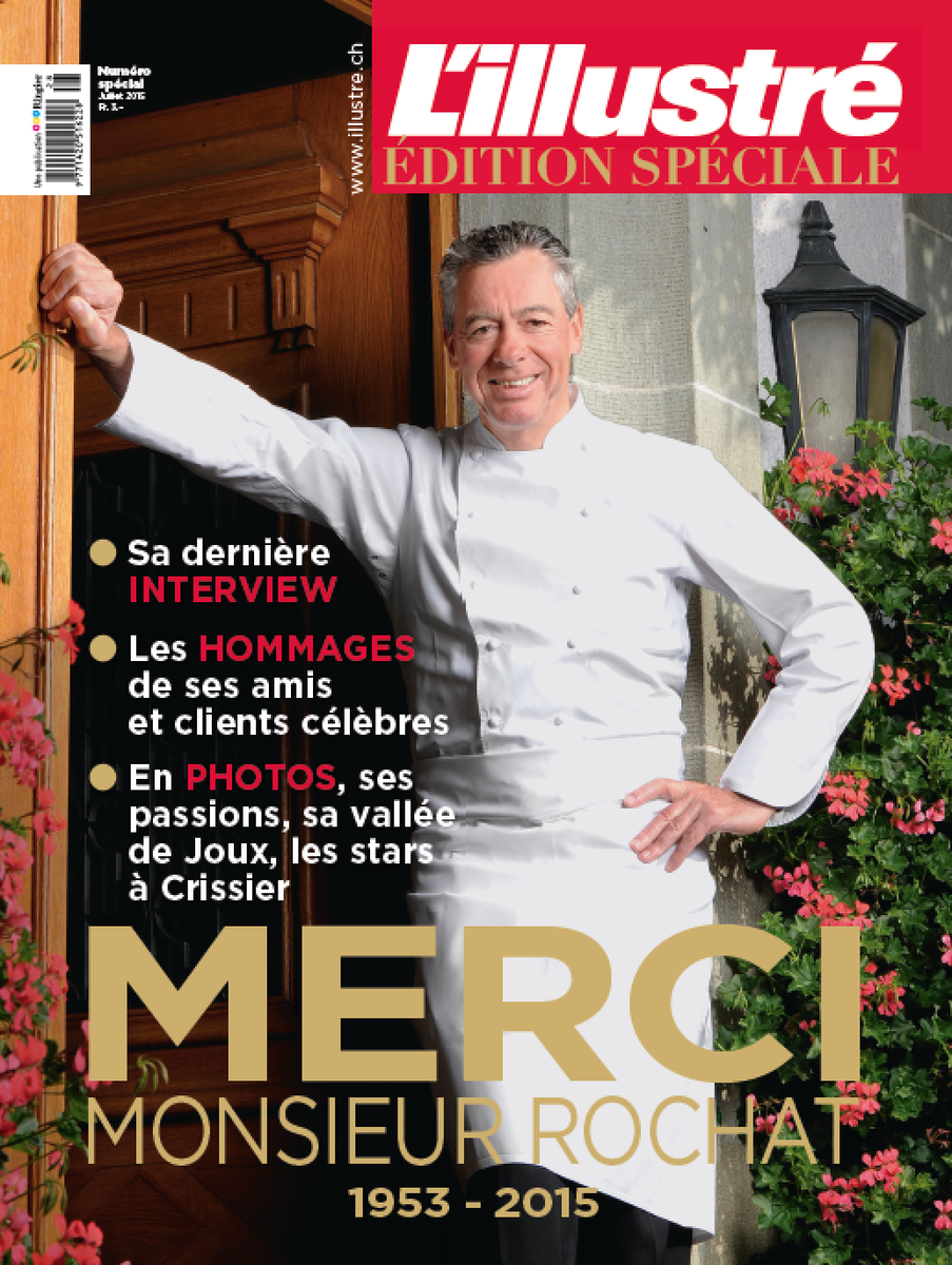 ArnaudBedat's tweet photo. Demain en kiosque @Lillustre SPECIAL PHILIPPE ROCHAT. Avec @Benoit_Violier, @DariusRochebin, @JeanneretMichel, etc. http://t.co/Cp5yjQVwk1
