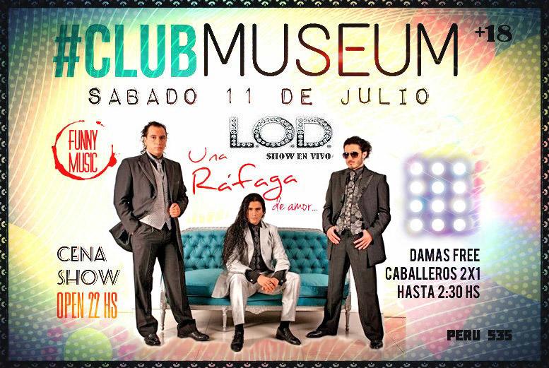 Este sábado en Museum <a href="/arypuchetta/">Ariel puchetta</a> <a href="/LODOFICIAL/">la otra dimension</a> ! Háblame para tu ingreso mesa vip cumple! 11 68 82 98 01