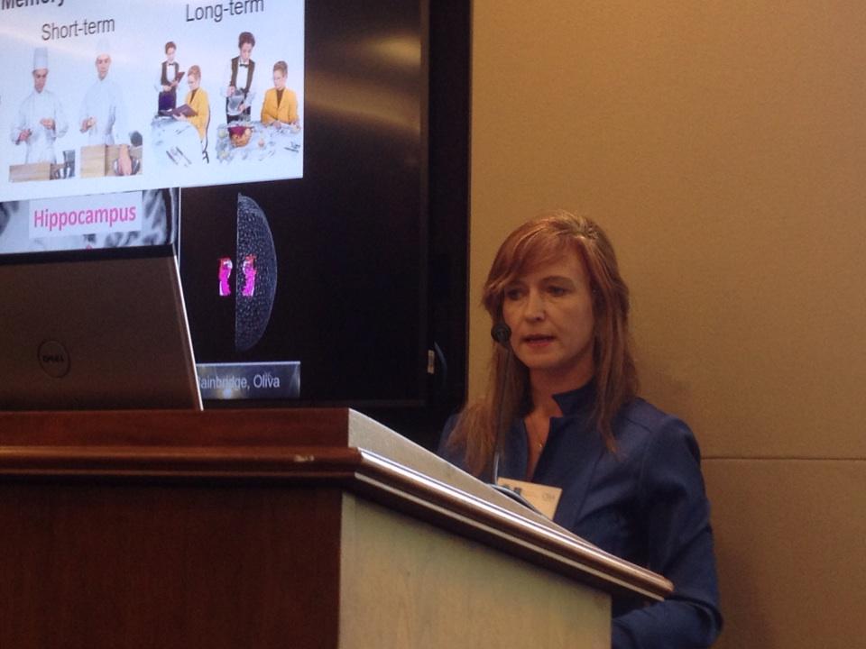 NSF's tweet photo. The brain's Hippocampus is its time machine says Dr. Oliva at #explainthebrain briefing on Capitol Hill. http://t.co/0Kq91tPKhS