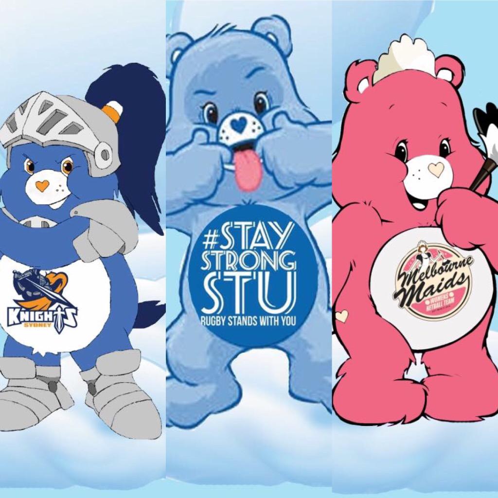 Made some new Bear friends <a href="/7sandthecity/">Sevens and the City</a> - Maids &amp; Knights welcome to the pack! 🐻❤️ #Brainstrust #StayStrongStu