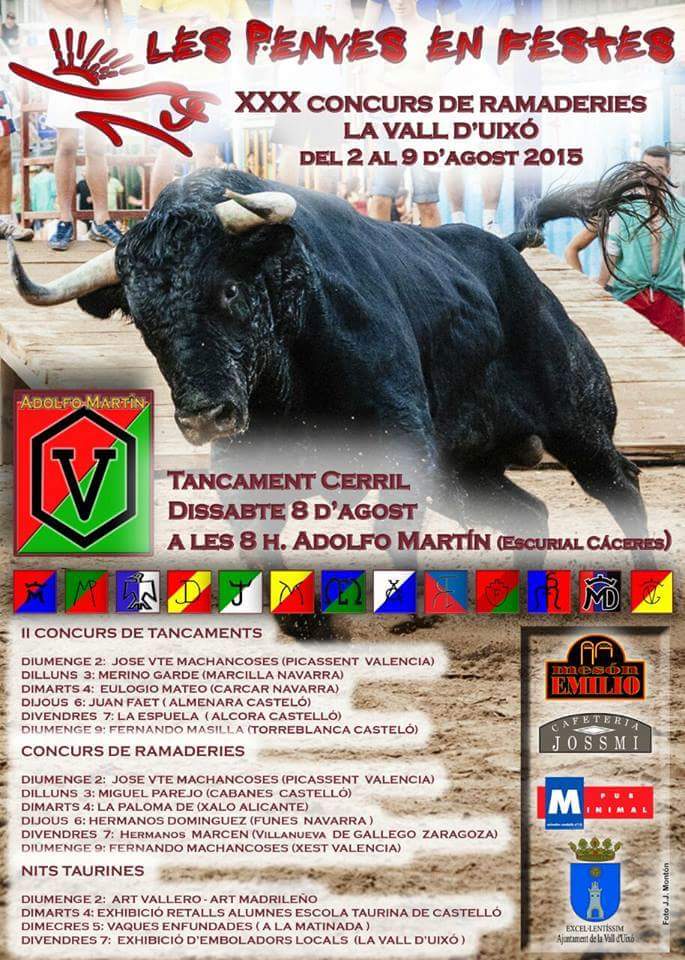 Ja tenim el cartell del XXX Concurs de Ramaderies de les @penyes2015