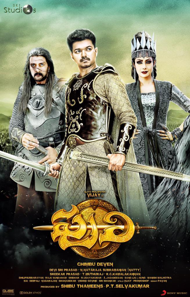 santhakumar8877's tweet photo. Telugu #pulifirstlook  #PULIHindiandTeluguFLTonight http://t.co/RDOXCWZfh0