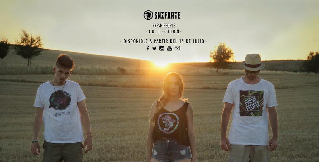 snifarte's tweet photo. ¡SNIFARTES! Os presentamos parte de la nueva colección FRESH PEOPLE para este verano. http://t.co/AYREWGSsMU