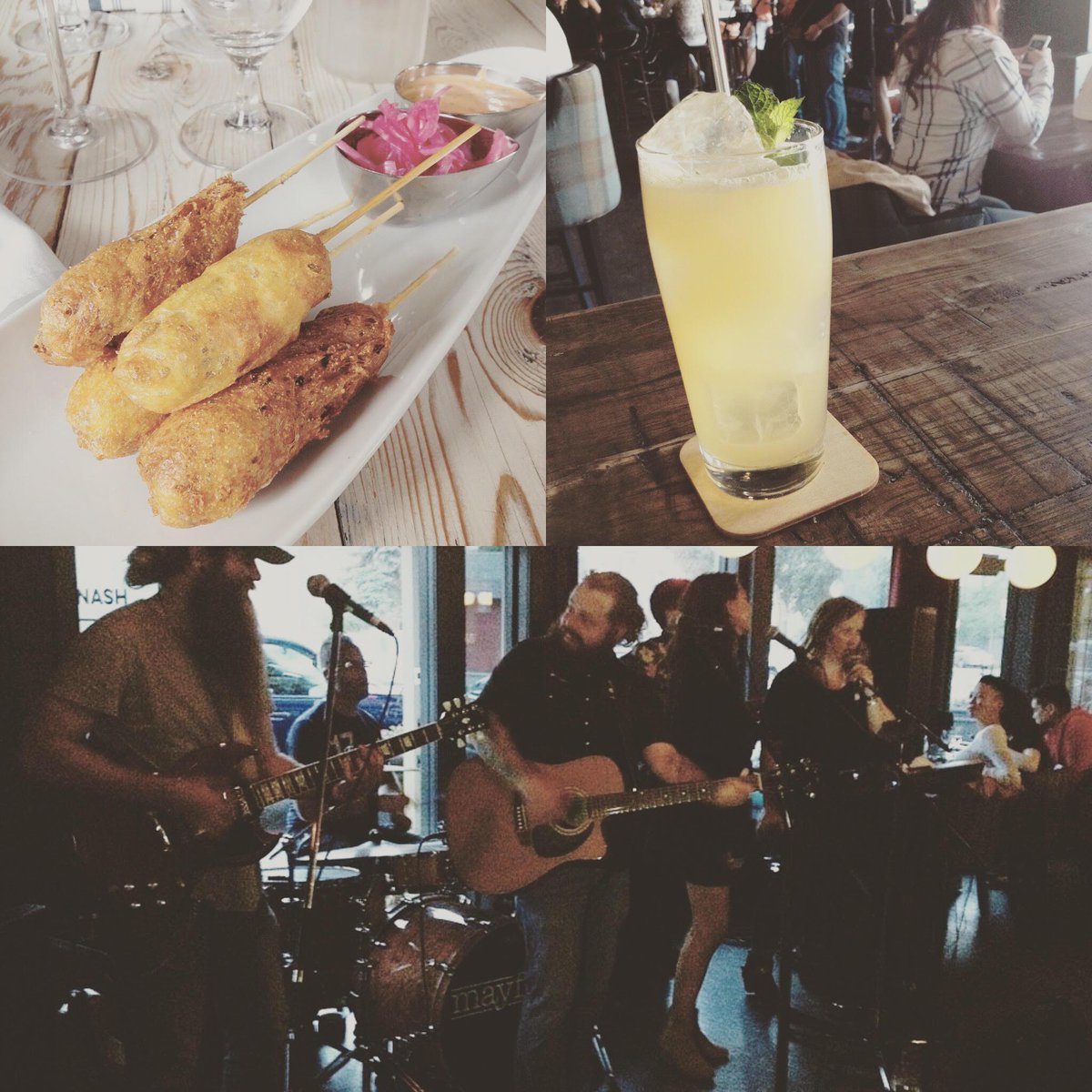OffCutBar's tweet photo. Live Music from @mayfieldband + a #badass stampede menu + #HappyHour drink specials = a rockin' little Thursday http://t.co/3qsThslGcu