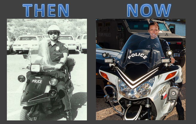 #TBT A little evolution in our <a href="/TempePolice/">Tempe Police Department</a> #motorcycles!