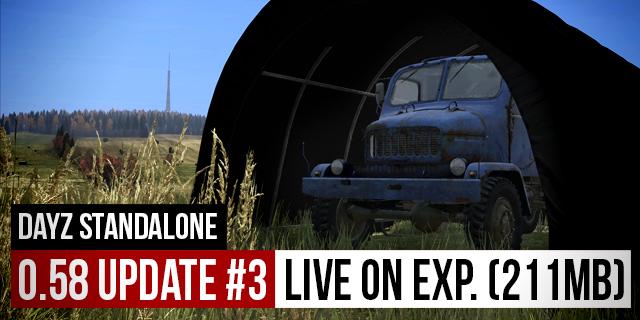#Dayz 0.58 Update #3 is Live on Exp. Branch (211MB). We'll Keep This Post Updated: DayzTV.com/news/2015/07/d…
