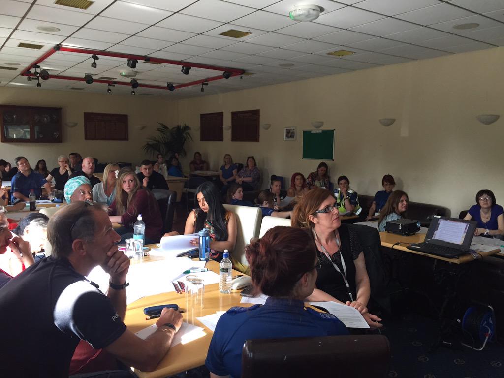 Great to see so many attend training for breakfast club , co -production at its best. @LPAbbey