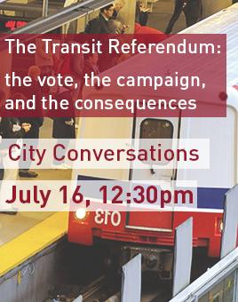 SFUPublicSquare's tweet image. Join us for July 16 #cityconv to explore the consequences of the #TransitReferendum ht.ly/PoZu5