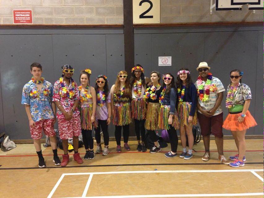 TeamReissNCS's tweet photo. hawaii themed dressing up today for our zumbathon,raised Β£299! #NCSWARKS @NCS @TheNCSNetwork @NCSTheChallenge http://t.co/fDJpMU8LXM