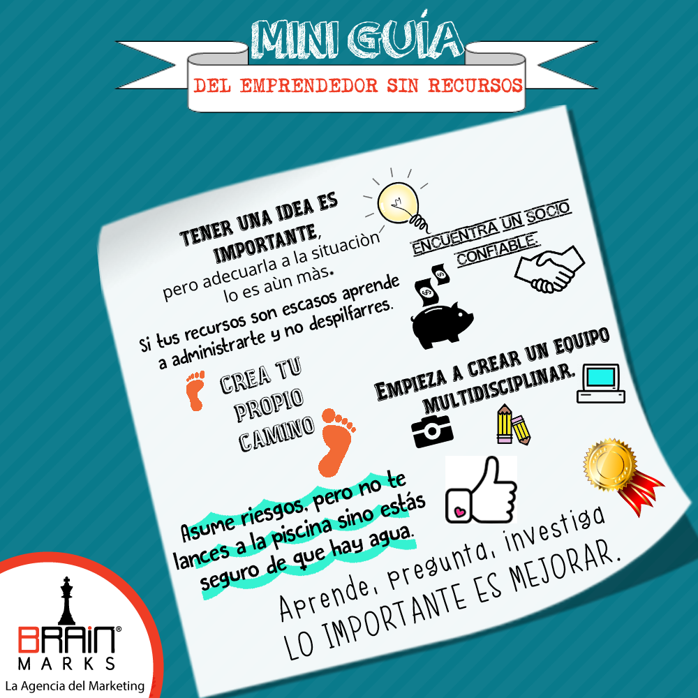 BrainMarks's tweet photo. El día de hoy traemos estos simples consejos para emprendedores. #BrainTip #Emprendedores #empresas  #INADEM http://t.co/s7LQqtlcCx