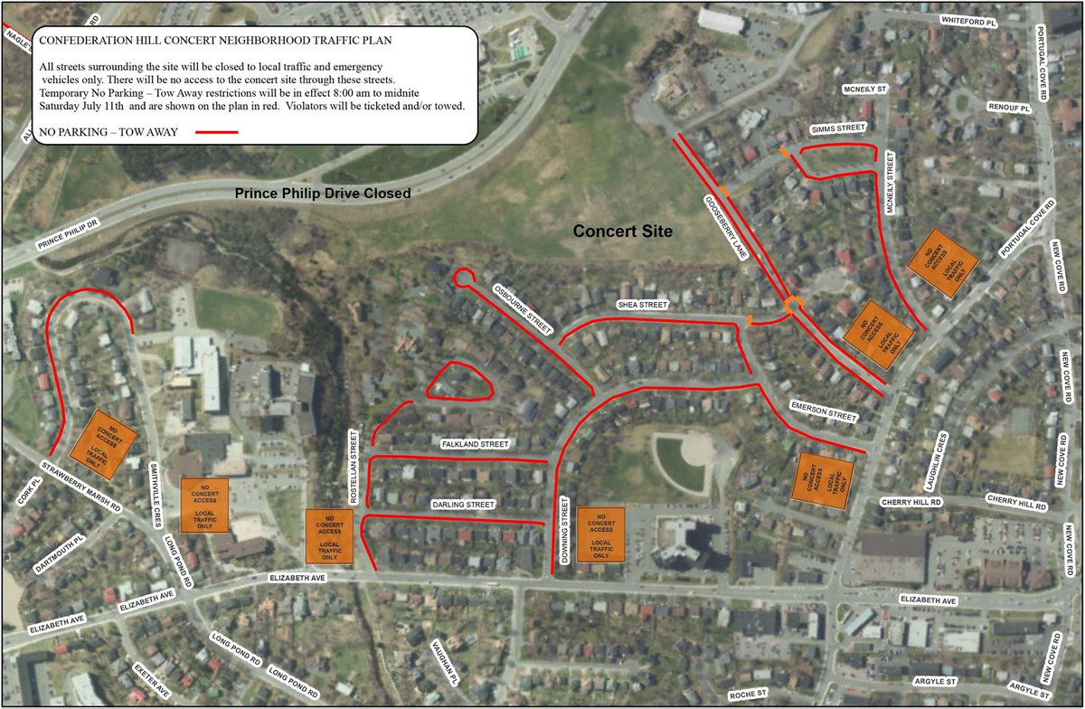ConfedMusic's tweet photo. Parking and Road Closure information for Festival area http://t.co/L24fgme5GK