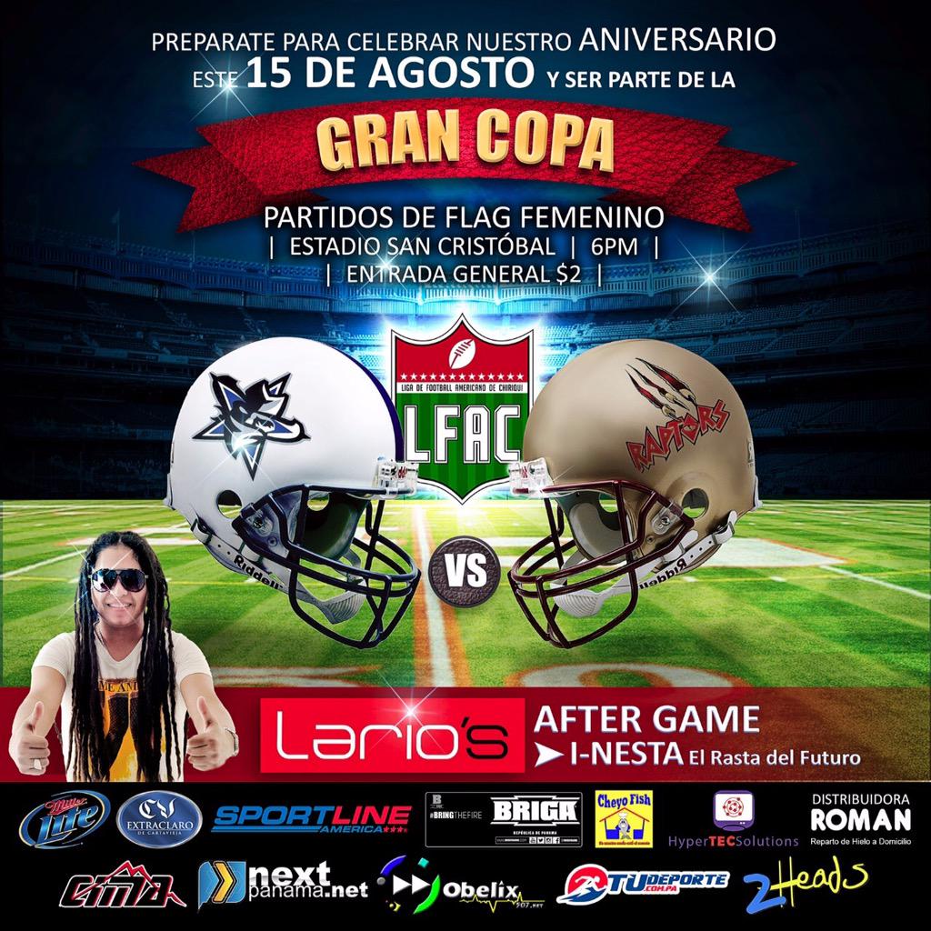 Nos vamos para chiriqui <a href="/LFAChiriqui/">LFAC</a> @Cowboys507 15 de agosto #packyourbag