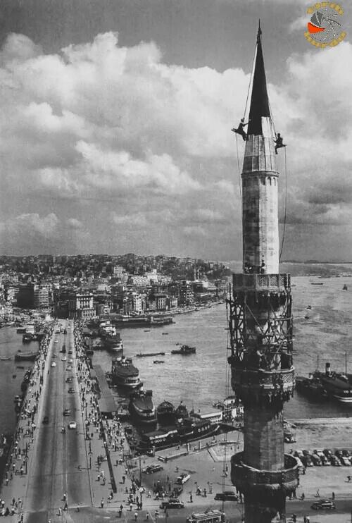 Galata Köprüsü, Ara Güler, İstanbul, 1957...