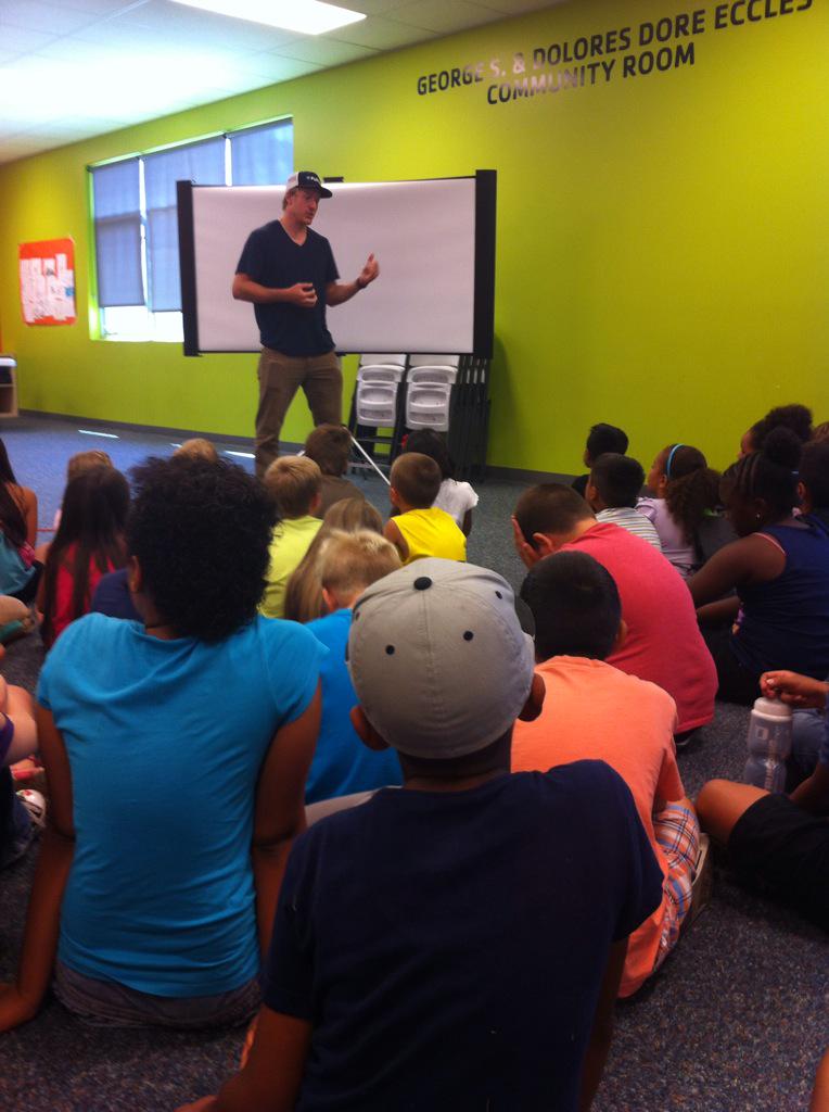 Briana Scroggins (@photogden) on Twitter photo Ted Ligety (2 time Olympic Gold winner) talking to Y I Ski participants at the YMCA. #ymcautah #ski #Olympics Ted Ligety (2 time Olympic Gold winner) talking to Y I Ski participants at the YMCA. #ymcautah #ski #Olympics