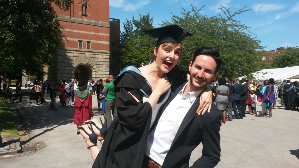 _JessVisser's tweet photo. Today was a great day! #UoBgraduation http://t.co/8k6Kmbuo0W