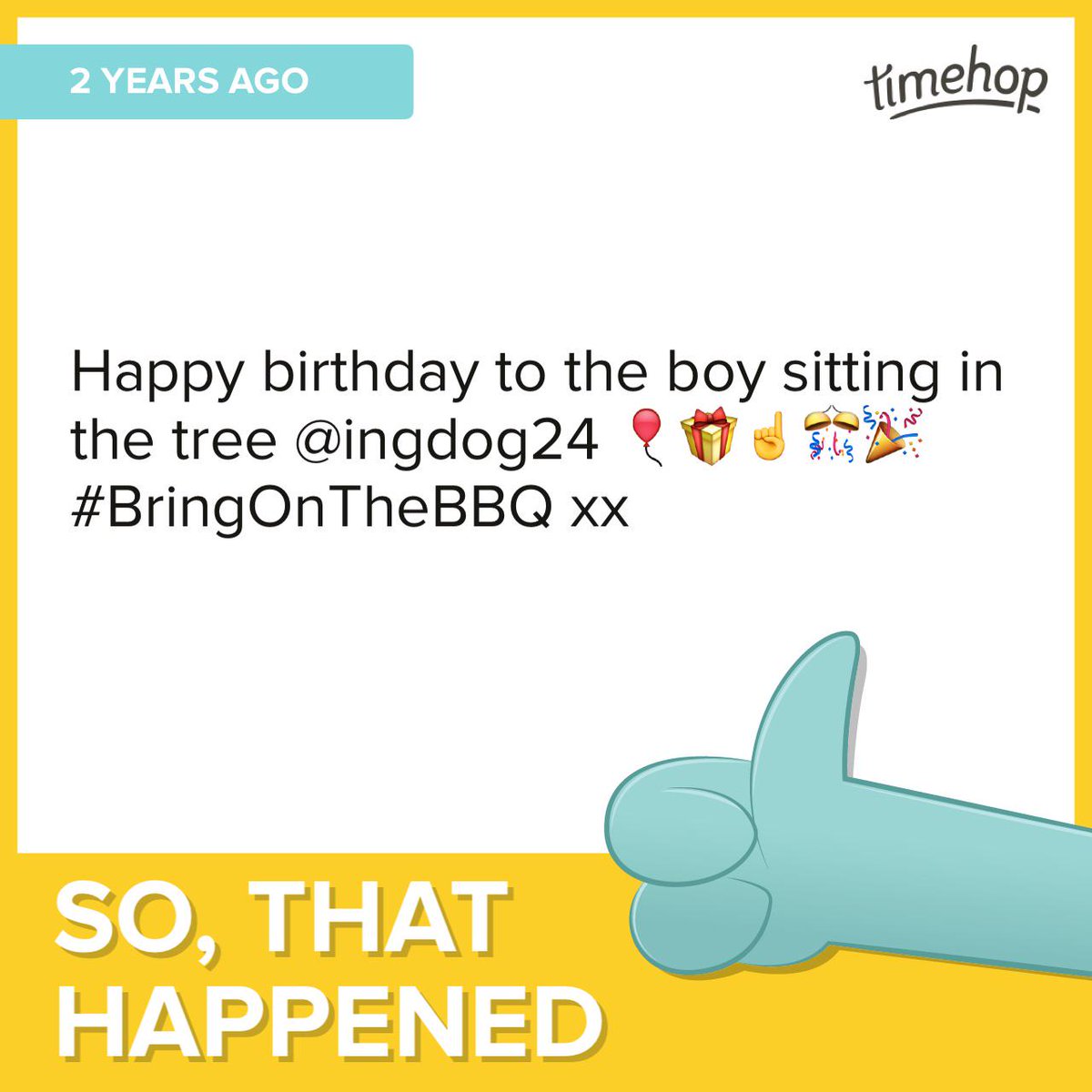 GeorgiaAllison4's tweet photo. Look at what was in my @timehop! @ingdog24 http://t.co/5GFl5bb9Ak http://t.co/CqnF71Rtsc