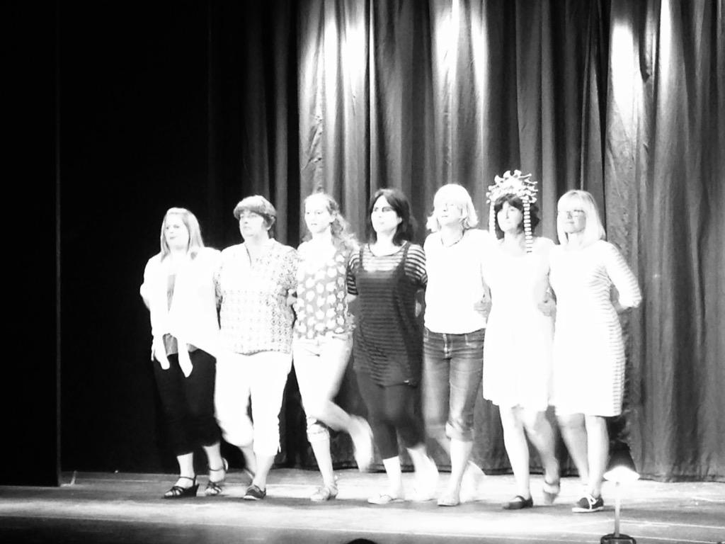 Last non-dress rehearsal, we're getting excited! Still some tickets left from @ButcherAndrews inc x3 for supper show