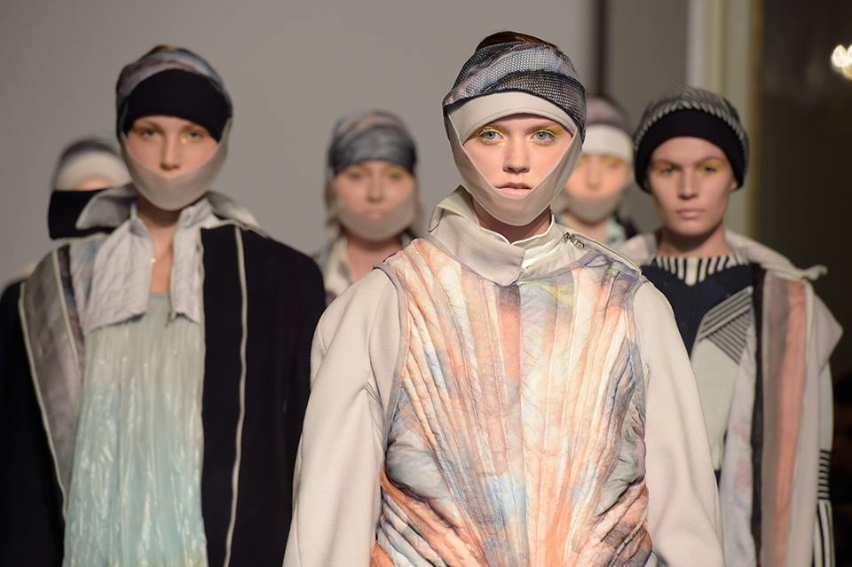 panachetalent's tweet image. Annika Helgason for Alice Saltarelli in the Polimoda fashion show in #Milan. #fashion #designer #Polimoda