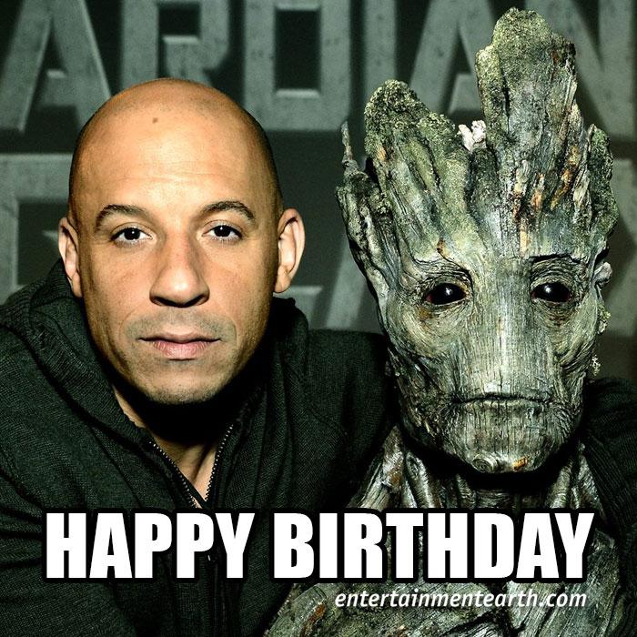 Happy 48th Birthday to Vin Diesel of  Shop Collectibles:  