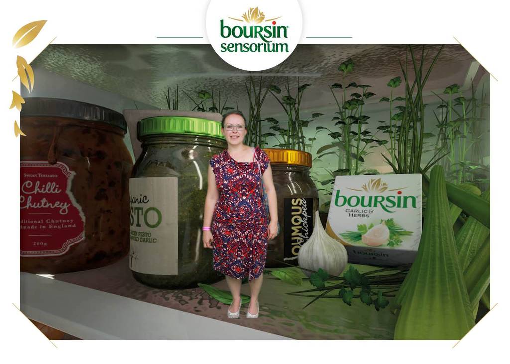 mummyblogger's tweet photo. The one where I take a rollercoaster ride around a fridge.  #BoursinSensorium @BoursinUK http://t.co/y14NPbvUTb http://t.co/tJl8G3u042