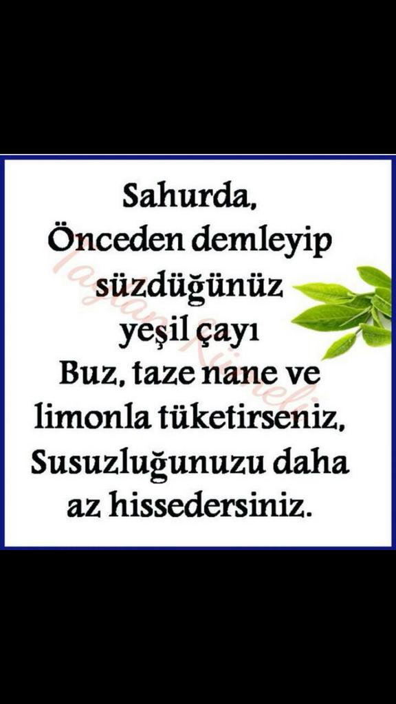 Mübarek Ramazan mojitonun kıyısından dönerken