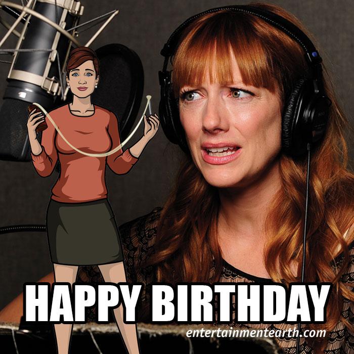 Happy 40th Birthday to Judy Greer of Archer ! Shop Collectibles:  