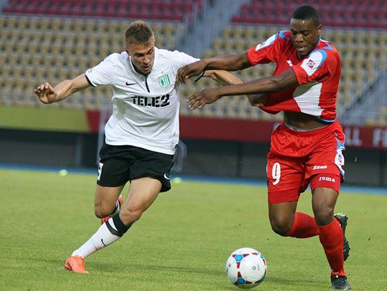 Chuma Anene scored the opening goal; photo: Telegraf