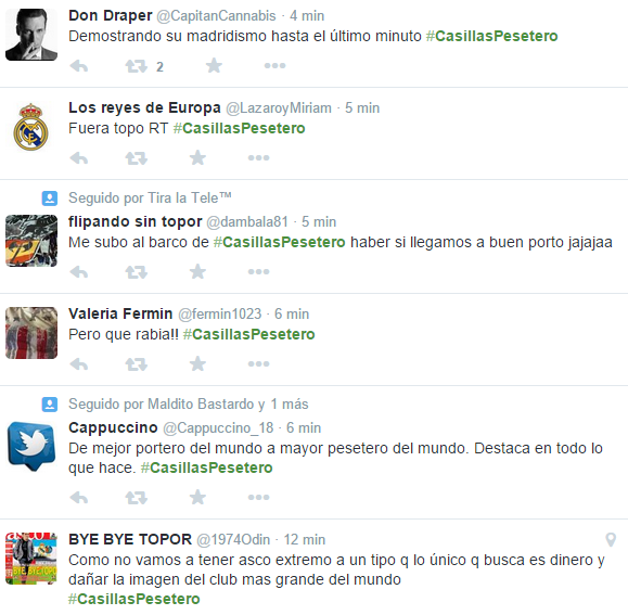 ja_millanlex's tweet photo. #CasillasPesetero? Si se queda, un tumor. Si se va, un vendido. Al final es cierto que el único cáncer es su afición. http://t.co/XUg6jiOtXs