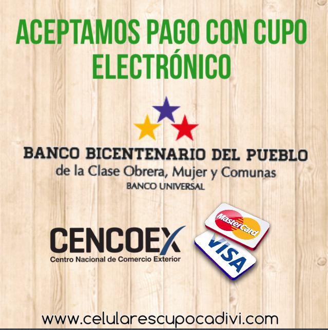 VentasCellNet's tweet image. Aceptamos pago con cupo electrónico #BancoBicentenario celularescupocadivi.com