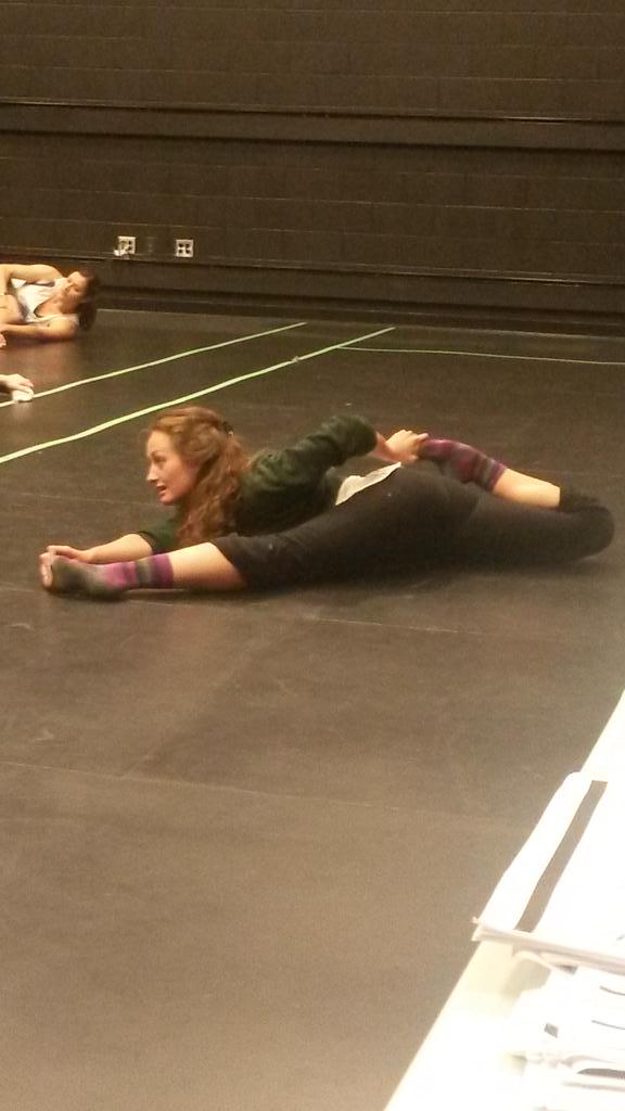 BlueCanoePro's tweet photo. Our choreographer can do this so that's...good? #joinourline #kickandpush http://t.co/NbhQWKpkZ3