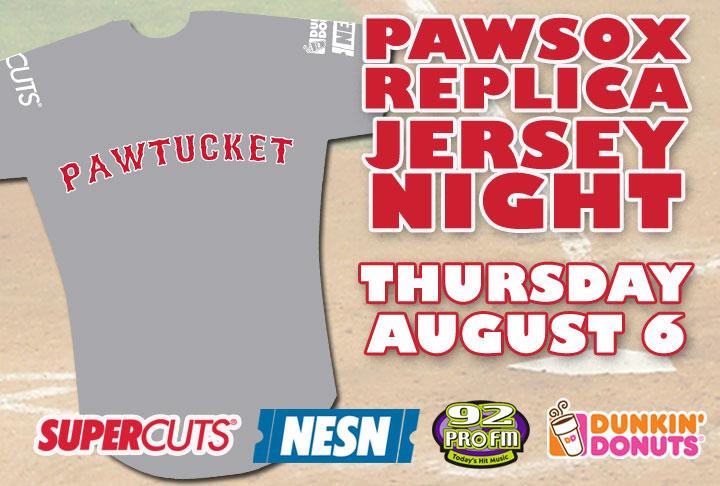 pawsox jersey