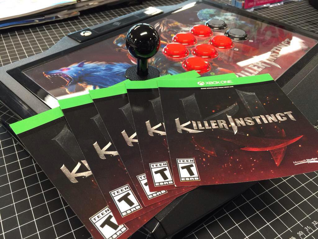 MadCatz's tweet photo. Our contest for @KillerInstinct codes ends tmrw, Fri, 7/10! RT/follow, use hashtag #KillerCatz for chance to win! http://t.co/DxEZjXL6I9