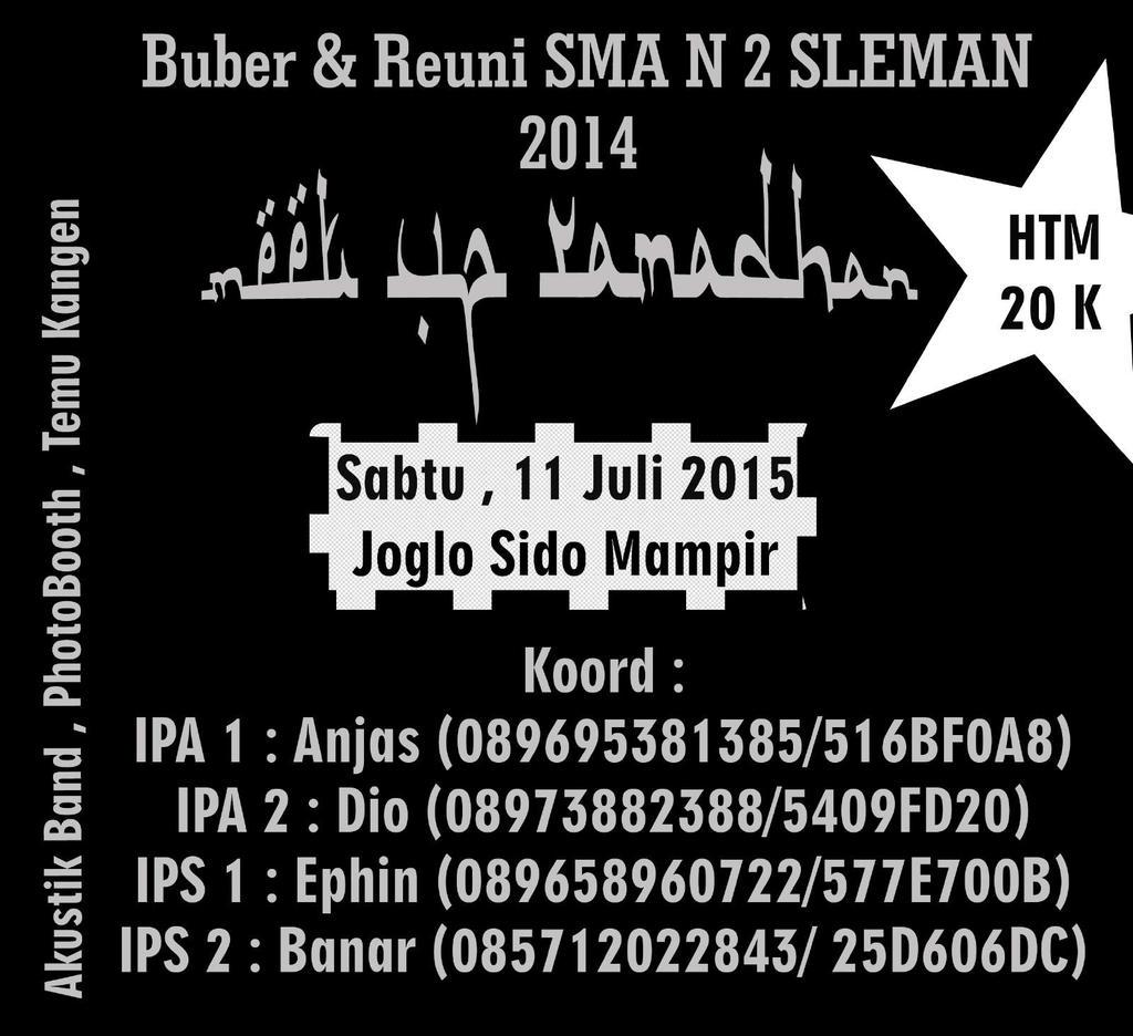 H-1 teman-teman. Ramaikan yaa😊😊