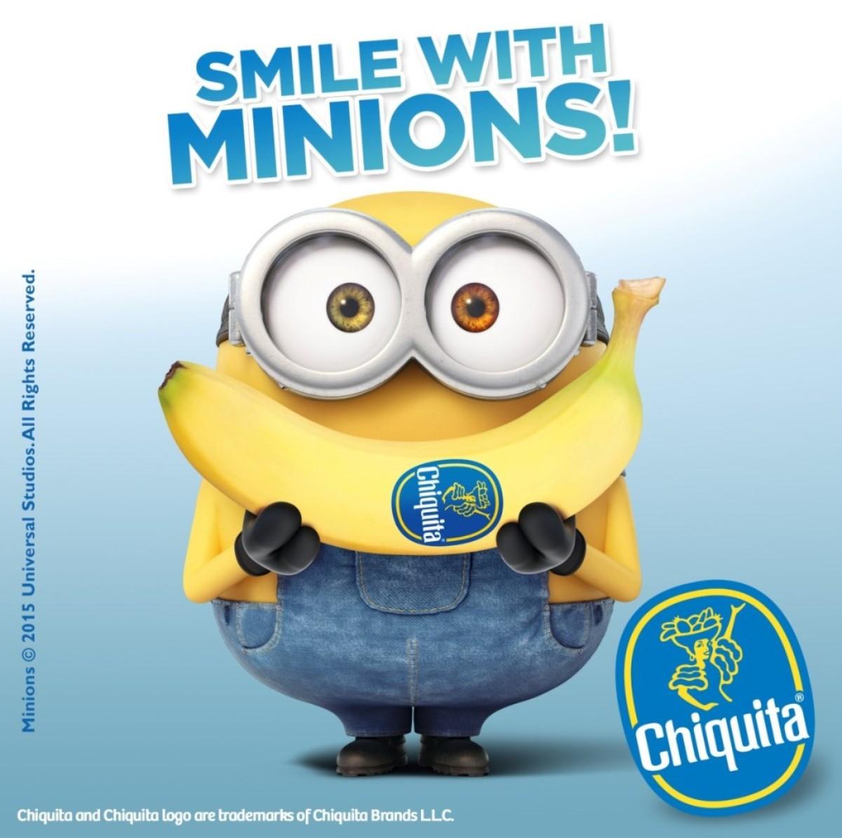 Chiquita on X: Love Minion stickers? RT this post by July 15 for a chance  to win a few more for your collection! #MinionsLoveBananas   / X