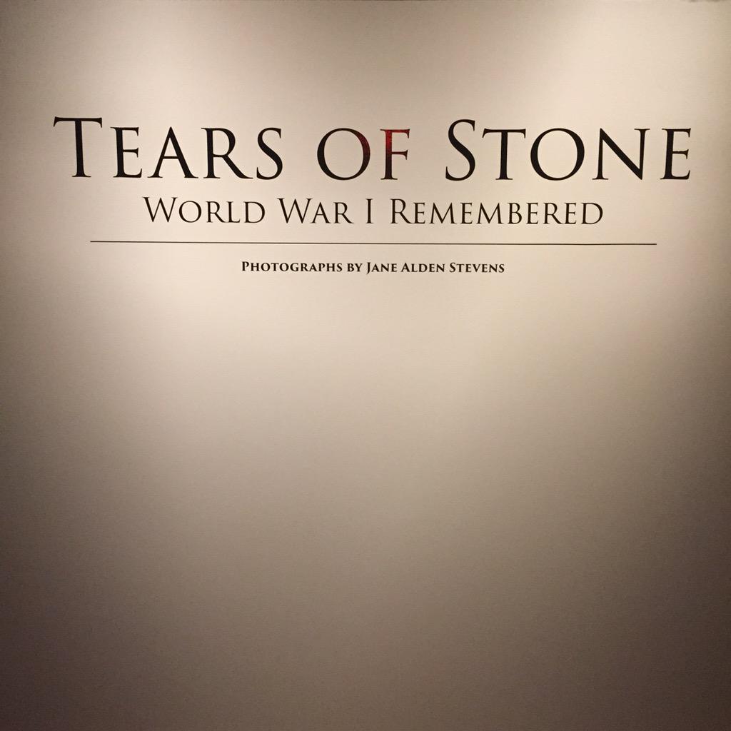 CoryDDMiller's tweet photo. Don't forget to check out #TearsOfStone as well @DaytonArt right after #WarPosters http://t.co/Xb34grNsOY