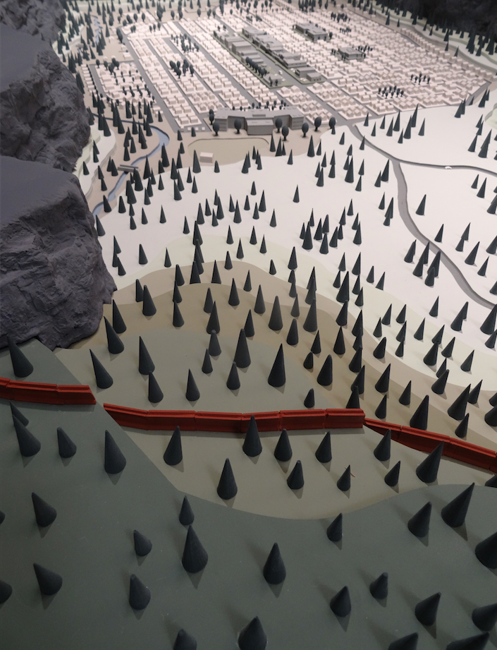 The finished model. Where is it now, I wonder? <a href="/chad_hodge/">Chad Hodge</a> @WaywardPinesFOX <a href="/blakecrouch1/">Blake Crouch</a>