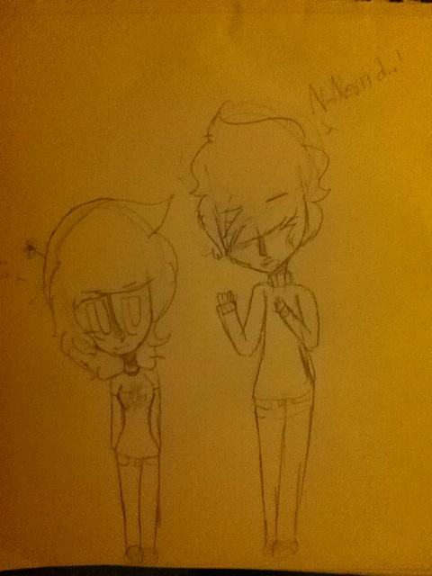 TheSecondGuard's tweet image. // Quick doodle but, @balloon_gurrrl