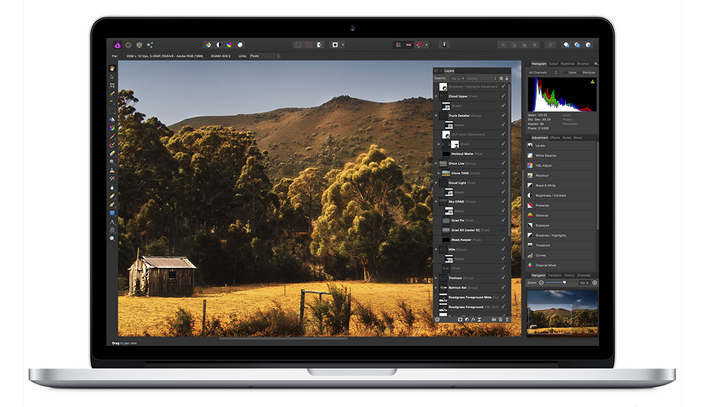 thenextweb's tweet photo. Affinity Photo, a new Photoshop challenger, makes its debut in the Mac App Store http://t.co/kQBjkrUIT1 http://t.co/ZNee7YP3p3