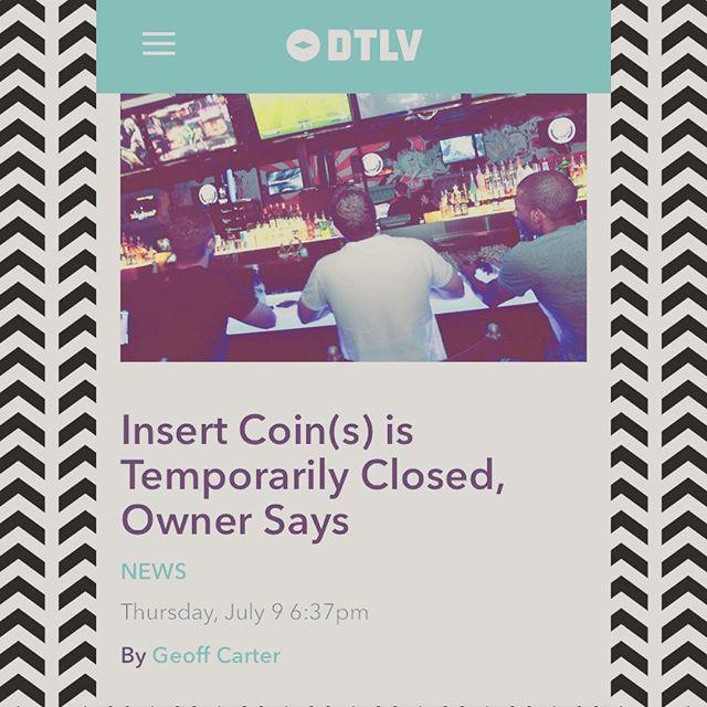 TheresNothingtodoinVegas.com will miss @insertcoinslv on their temporary hiatus and supports them 100%! #vegascultu…