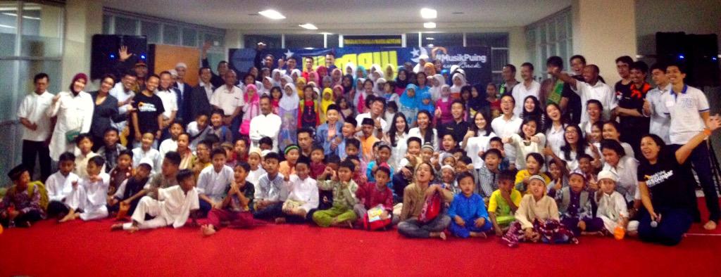 Musik Puing Give Back Ramadhan #kumpulbocah terselenggara dgn baik berkat kerjasama dgn satpam, LKM dan korgala. 🙏🏻